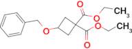 Diethyl 3-(benzyloxy)cyclobutane-1,1-dicarboxylate