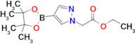 Ethyl 2-(4-(4,4,5,5-tetramethyl-1,3,2-dioxaborolan-2-yl)-1H-pyrazol-1-yl)acetate