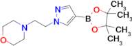4-(2-(4-(4,4,5,5-Tetramethyl-1,3,2-dioxaborolan-2-yl)-1H-pyrazol-1-yl)ethyl)morpholine