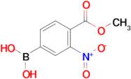 4-Methoxycarbonyl-3-nitrophenylboronic acid