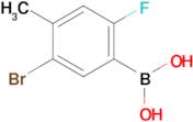 5-Bromo-2-fluoro-4-methylphenylboronic acid