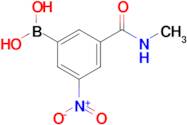 3-(Methylcarbamoyl)-5-nitrophenylboronic acid