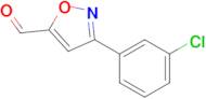 3-(3-Chlorophenyl)isoxazole-5-carbaldehyde