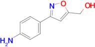 (3-(4-Aminophenyl)isoxazol-5-yl)methanol