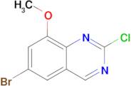 6-Bromo-2-chloro-8-methoxyquinazoline