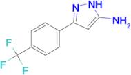 3-(4-(Trifluoromethyl)phenyl)-1H-pyrazol-5-amine