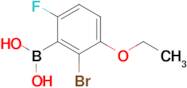 (2-Bromo-3-ethoxy-6-fluorophenyl)boronic acid
