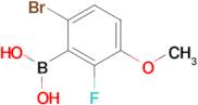 (6-Bromo-2-fluoro-3-methoxyphenyl)boronic acid