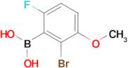 (2-Bromo-6-fluoro-3-methoxyphenyl)boronic acid