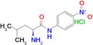 (S)-2-Amino-4-methyl-N-(4-nitrophenyl)pentanamide hydrochloride