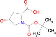 (R)-1-(tert-Butoxycarbonyl)-4-oxopyrrolidine-2-carboxylic acid