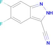 5,6-Difluoro-1H-indazole-3-carbonitrile