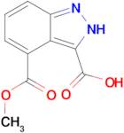 4-(Methoxycarbonyl)-1H-indazole-3-carboxylic acid