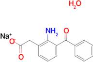 Sodium 2-(2-amino-3-benzoylphenyl)acetate hydrate