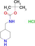 tert-Butyl (piperidin-4-ylmethyl)carbamate hydrochloride
