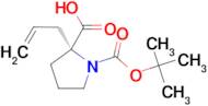 (R)-2-Allyl-1-(tert-butoxycarbonyl)pyrrolidine-2-carboxylic acid