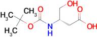 (S)-3-((tert-Butoxycarbonyl)amino)-4-hydroxybutanoic acid