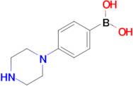 (4-(Piperazin-1-yl)phenyl)boronic acid