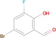 5-Bromo-3-fluoro-2-hydroxybenzaldehyde