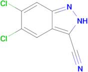 5,6-Dichloro-1H-indazole-3-carbonitrile