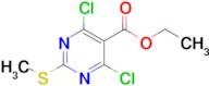 Ethyl 4,6-dichloro-2-(methylthio)pyrimidine-5-carboxylate