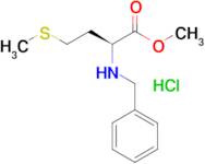 (S)-Methyl 2-(benzylamino)-4-(methylthio)butanoate hydrochloride