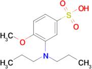 3-(Dipropylamino)-4-methoxybenzenesulfonic acid