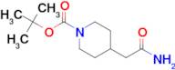 tert-Butyl 4-(2-amino-2-oxoethyl)piperidine-1-carboxylate