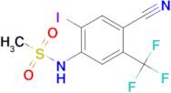 N-(4-Cyano-2-iodo-5-(trifluoromethyl)phenyl)methanesulfonamide
