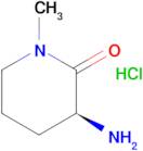 (S)-3-Amino-1-methylpiperidin-2-one hydrochloride