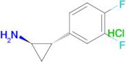 (1R,2S)-2-(3,4-Difluorophenyl)cyclopropanamine hydrochloride