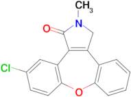 11-Chloro-2-methyl-2,3-dihydro-1H-dibenzo[2,3:6,7]oxepino[4,5-c]pyrrol-1-one