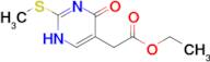 Ethyl 2-(2-(methylthio)-6-oxo-1,6-dihydropyrimidin-5-yl)acetate
