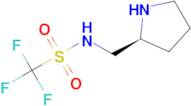 (S)-1,1,1-Trifluoro-N-(pyrrolidin-2-ylmethyl)methanesulfonamide