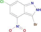 3-Bromo-6-chloro-4-nitro-1H-indazole