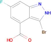 3-Bromo-6-fluoro-1H-indazole-4-carboxylic acid