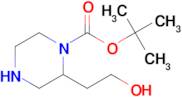 tert-Butyl 2-(2-hydroxyethyl)piperazine-1-carboxylate