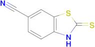 2-Mercaptobenzo[d]thiazole-6-carbonitrile