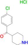 (4-Chlorophenyl)(piperidin-4-yl)methanone hydrochloride