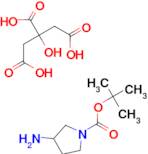 tert-Butyl 3-aminopyrrolidine-1-carboxylate 2-hydroxypropane-1,2,3-tricarboxylate