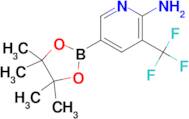 5-(4,4,5,5-Tetramethyl-1,3,2-dioxaborolan-2-yl)-3-(trifluoromethyl)pyridin-2-amine