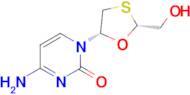 4-Amino-1-((2R,5S)-2-(hydroxymethyl)-1,3-oxathiolan-5-yl)pyrimidin-2(1H)-one