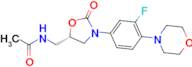(S)-N-((3-(3-Fluoro-4-morpholinophenyl)-2-oxooxazolidin-5-yl)methyl)acetamide