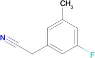 2-(3-Fluoro-5-methylphenyl)acetonitrile