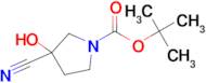 tert-Butyl 3-cyano-3-hydroxypyrrolidine-1-carboxylate