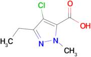 4-Chloro-3-ethyl-1-methyl-1H-pyrazole-5-carboxylic acid