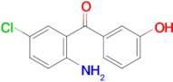 (2-Amino-5-chlorophenyl)(3-hydroxyphenyl)methanone