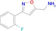 (3-(2-Fluorophenyl)isoxazol-5-yl)methanamine