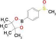 4,4,5,5-Tetramethyl-2-(4-(methylsulfinyl)phenyl)-1,3,2-dioxaborolane