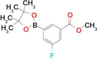 Methyl 3-fluoro-5-(4,4,5,5-tetramethyl-1,3,2-dioxaborolan-2-yl)benzoate